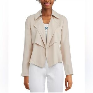 Bar III Women's Cropped Tan Trench Coat #158